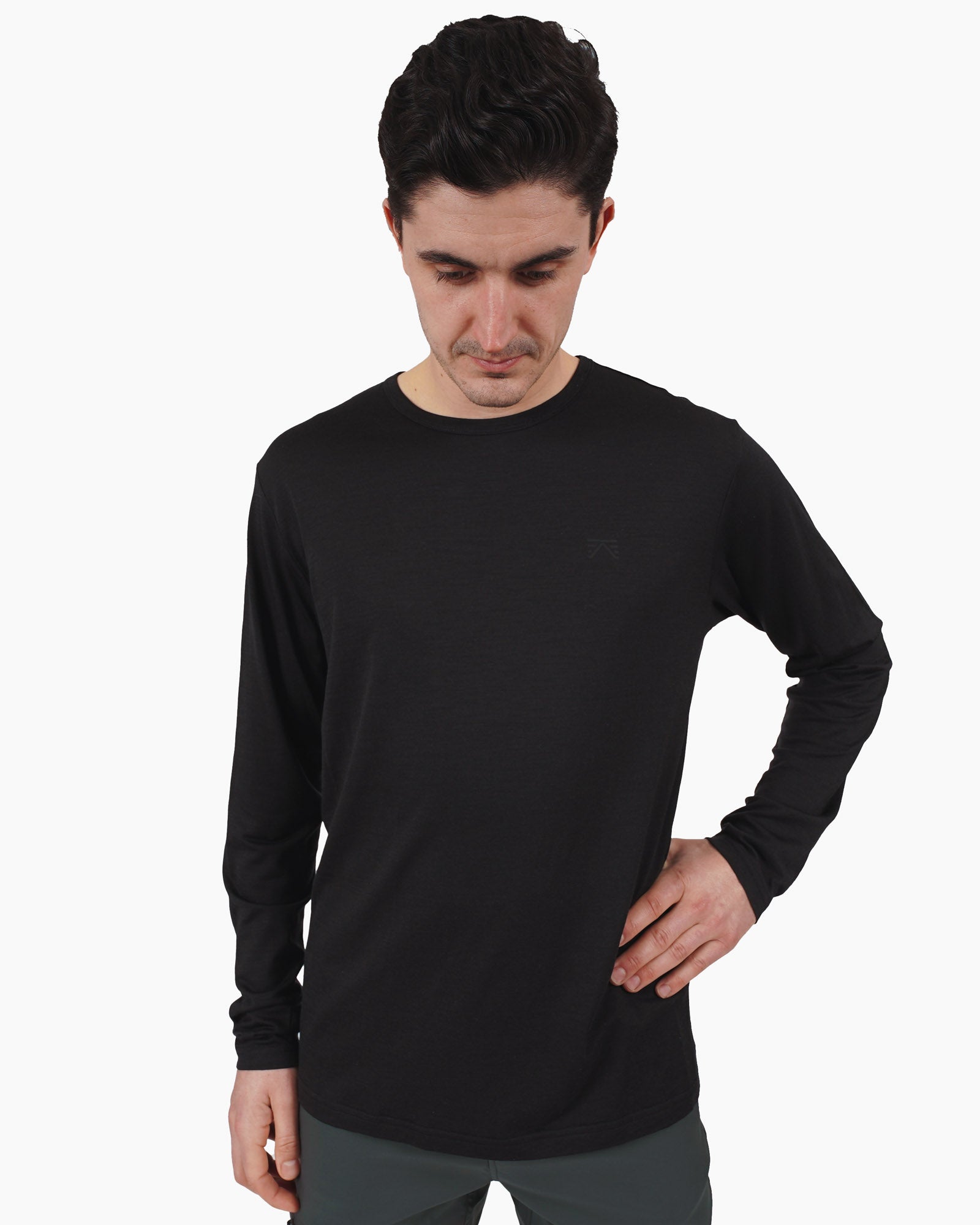 Foehn Long Sleeve Shirts Men's Keats Merino Long Sleeve Shirt