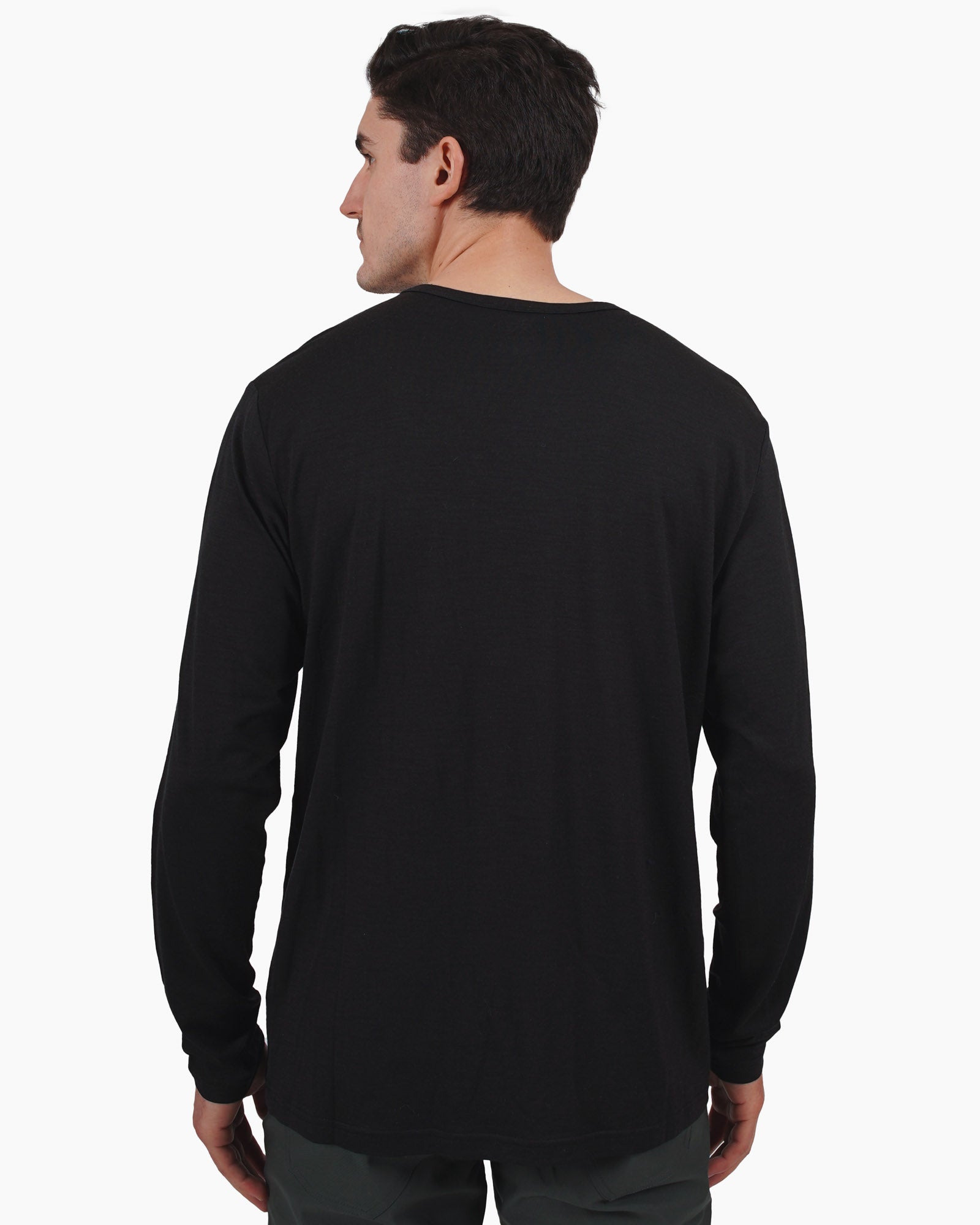 Foehn Long Sleeve Shirts Men's Keats Merino Long Sleeve Shirt