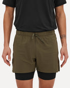 Foehn Shorts Men's Relais Polartec® Power Dry® Short Olive / S