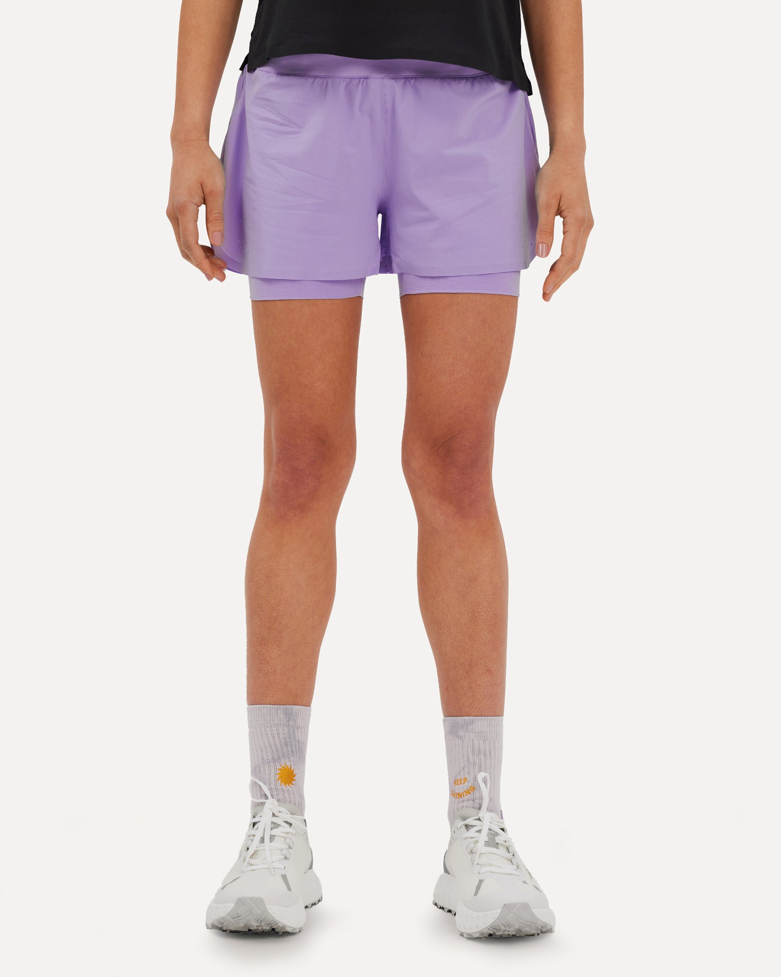 Foehn Shorts Women's Relais Polartec® Power Dry® Short Lilac / XXS