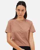 Foehn T-Shirts Women's Keats Merino T-Shirt Taupe / XS